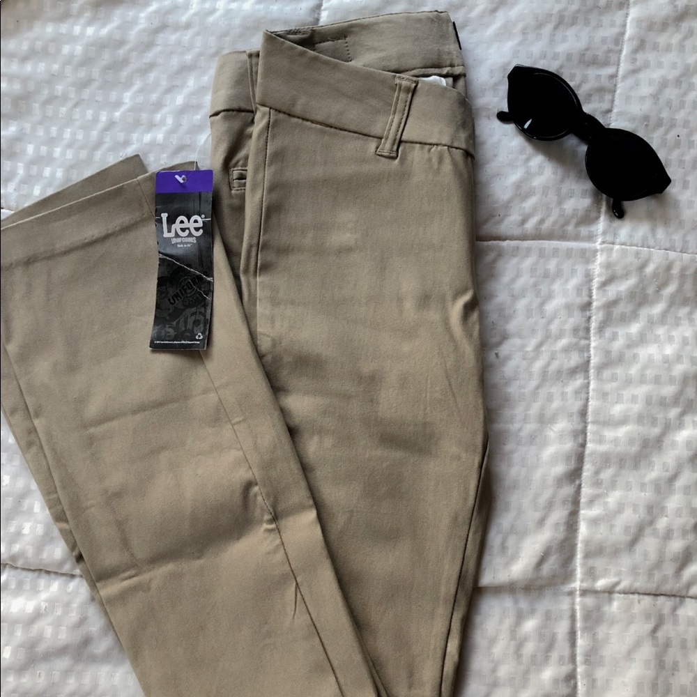 Lee school uniform pants